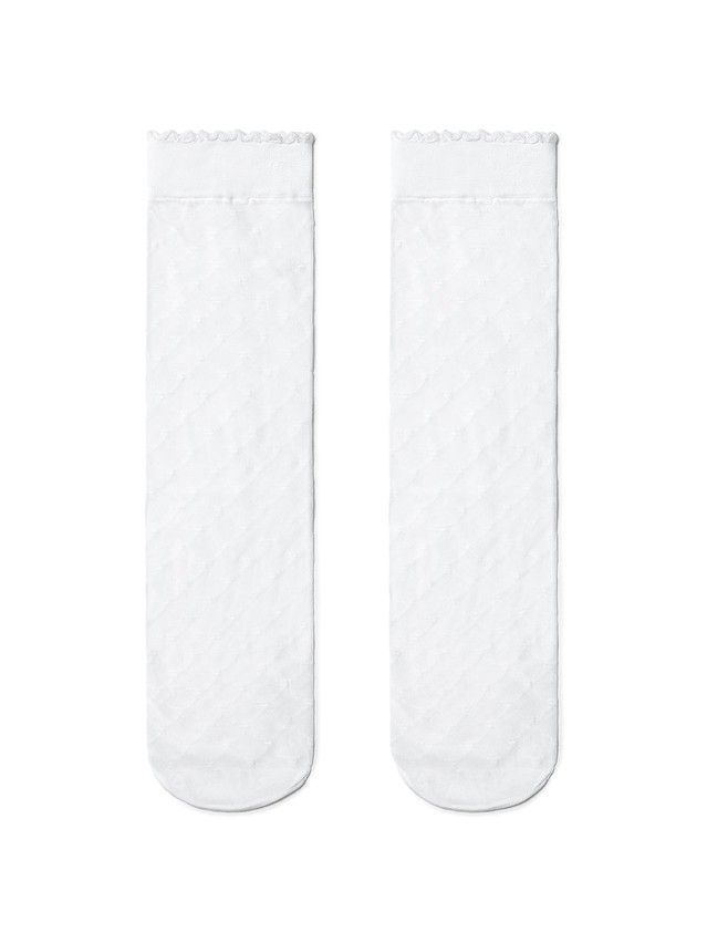 Podkolanówki dla dzieci eleganckie MIA, r. 27-29, bianco - 1
