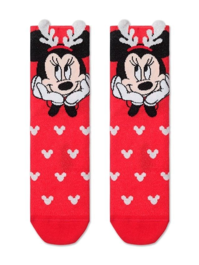 Носки женские хлопковые CE NEW YEAR DISNEY 21С-73СПМ, р.36-39, 646 красный - 4