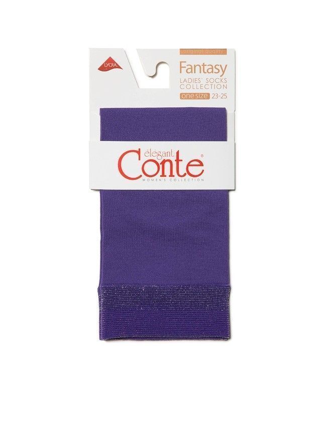 Skarpetki CONTE ELEGANT FANTASY, r.36-39 silver-violet - 3