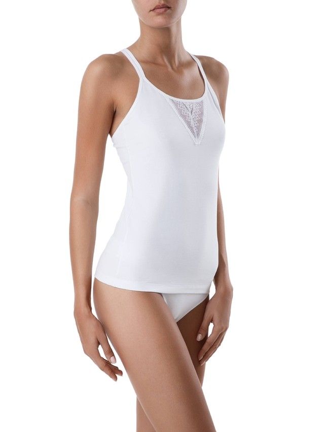 Top damski DELICATE LT 767, r.170-84, biały - 3