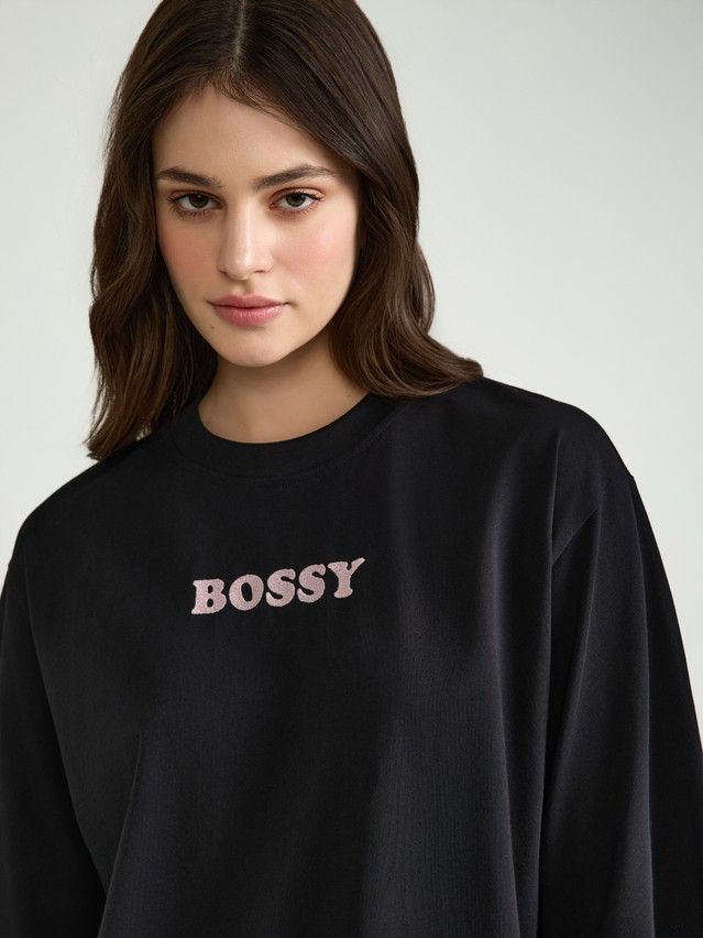 Джемпер женский CE LD 3035, р.170-88, black-bossy - 1