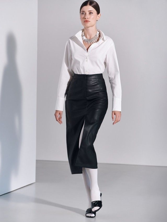 Блузка женская CE LBL 2825, р.170-88-94, off-white - 1