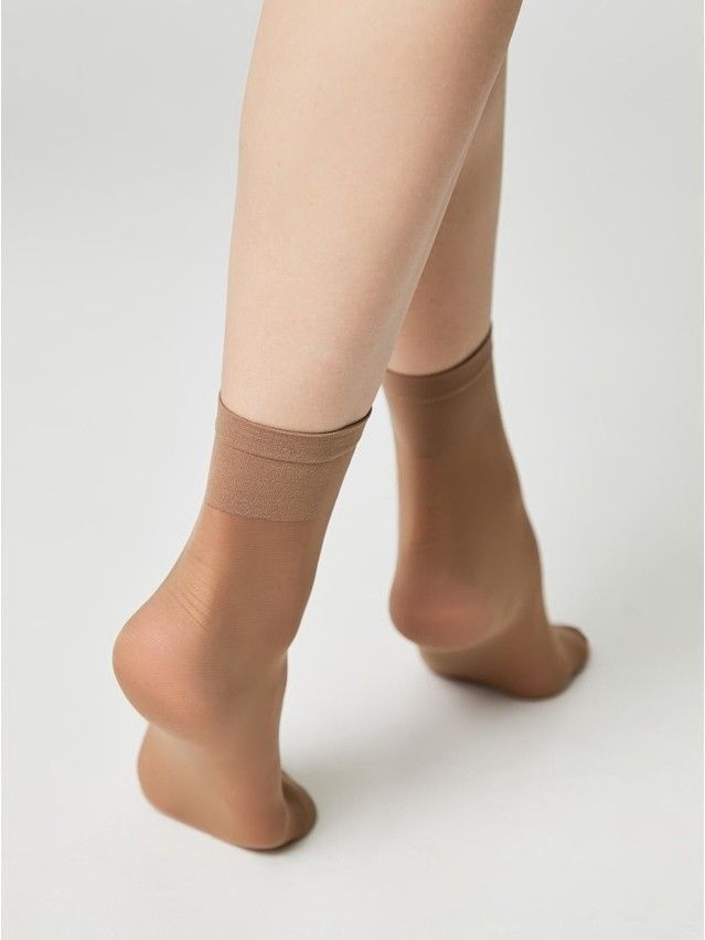 Skarpety damskie TENSION SOFT 20 (1 para),r. 23-25, bronz - 2