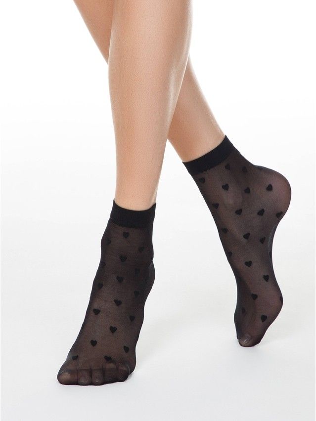 Skarpetki damskie FANTASY 19С-111СP, r.36-39, nero - 1
