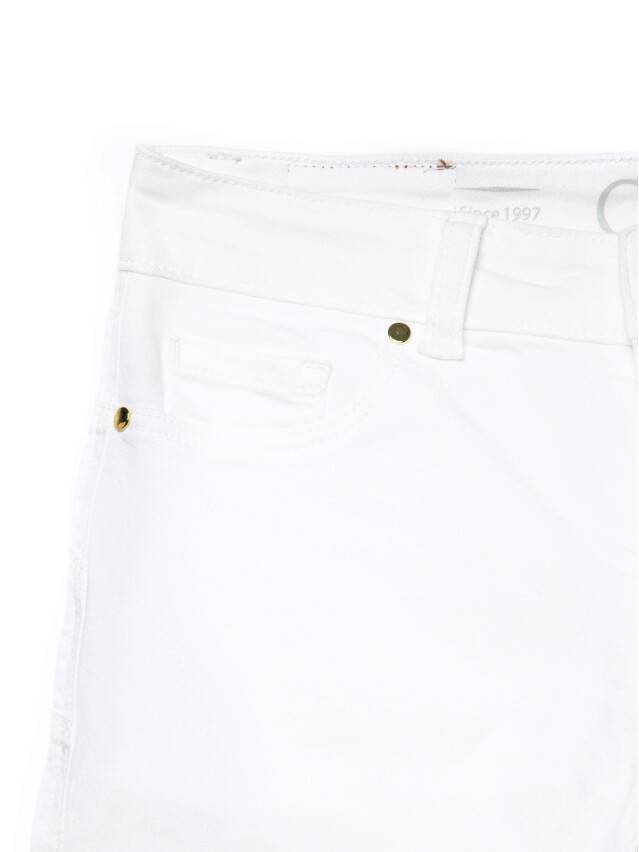 Spodnie denim CONTE ELEGANT CON-128, r.170-102, biały - 6