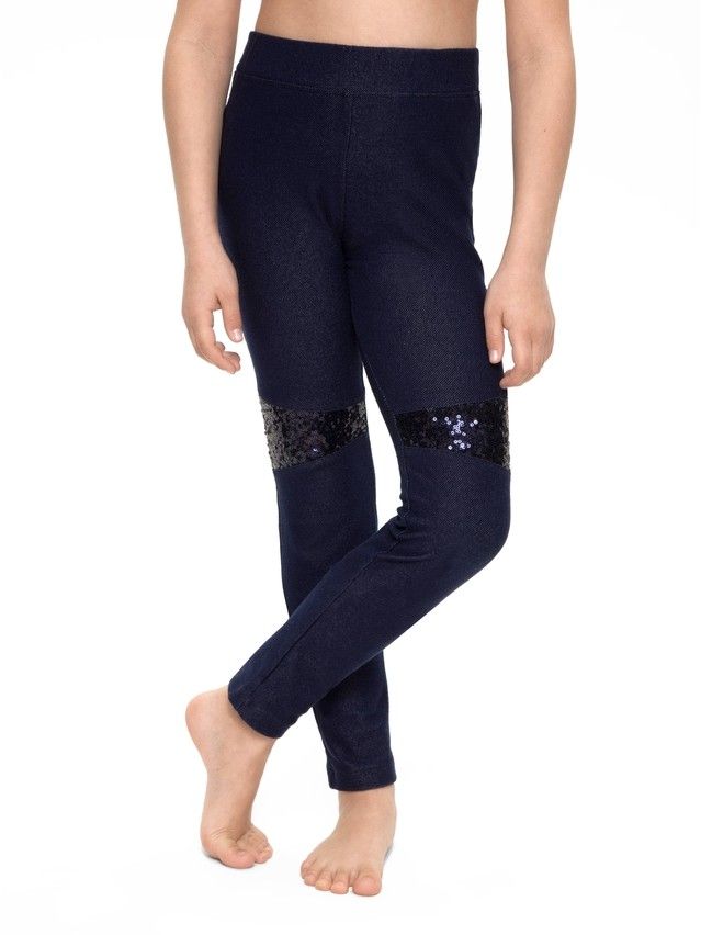 Legginsy dla dziewczynek CONTE ELEGANT MIRAGE, r.134,140-72, navy - 3