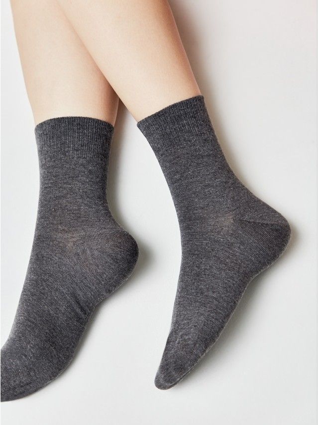Skarpetki damskie COMFORT, wiskoza (angora) 14С-114СP, r. 36-37, 000 ciemnoszary - 6