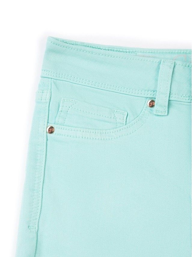 Spodnie denim CONTE ELEGANT CON-38A, r.170-90, aquamarine - 4