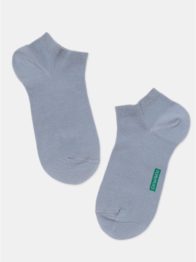 Skarpetki męskie DW 3DSOCKS (krótkie),r.40-41, 000 jasny jeans - 2