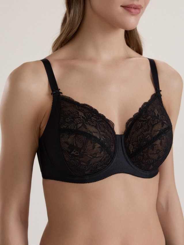 Biustonosz CE COMFORT PLUS RB6238, r.75C, czarny - 1
