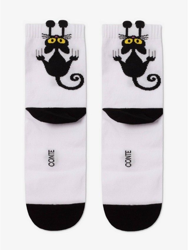 Skarpetki damskie CONTE ELEGANT HAPPY (3 pary),r.36-37, 763 mix - 11