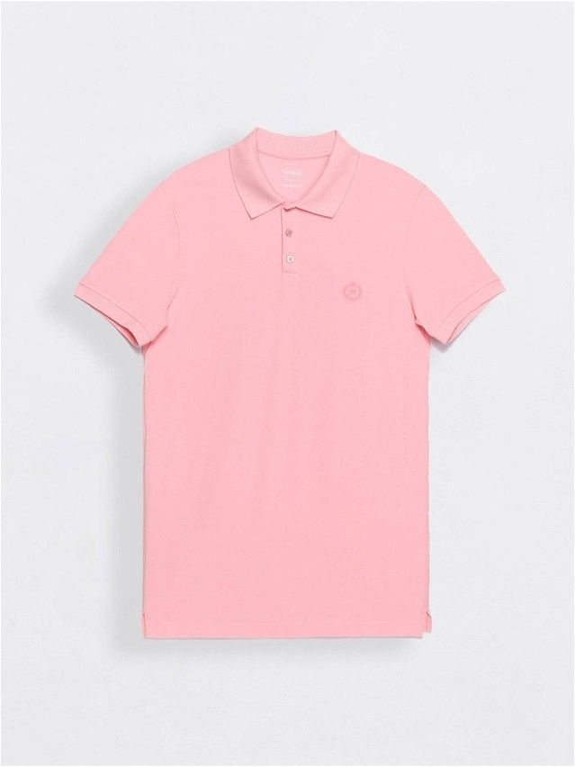 Męska koszulka polo MD 415, r.170,176-100, różowy - 2