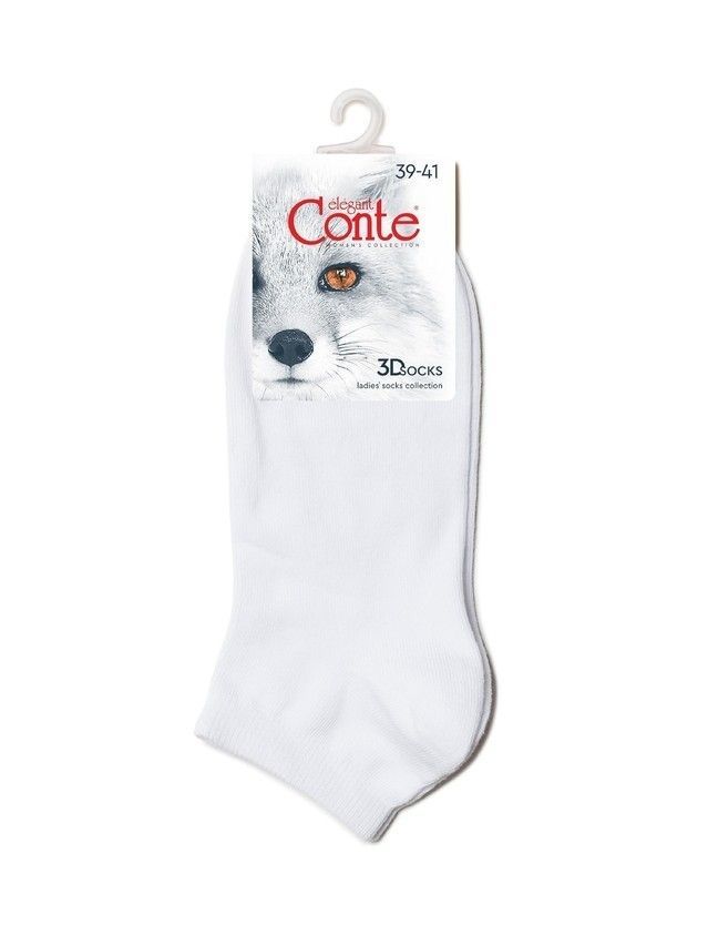 Skarpetki damskie CE 3DSOCKS (krótkie),r.36-38, 000 biały - 5