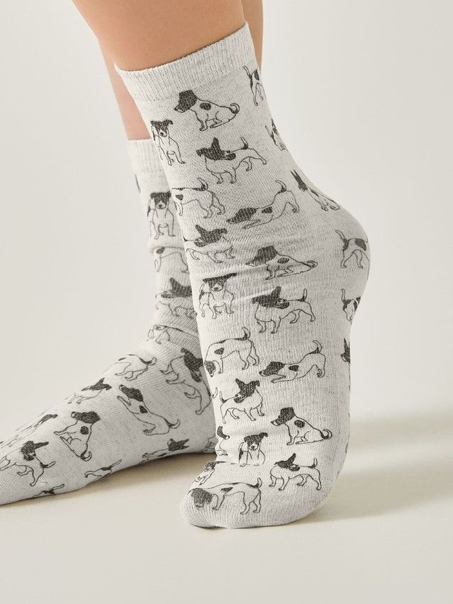 Skarpetki damskie CONTE ELEGANT FANTASY, r.36-38, 743 beżowy - 2