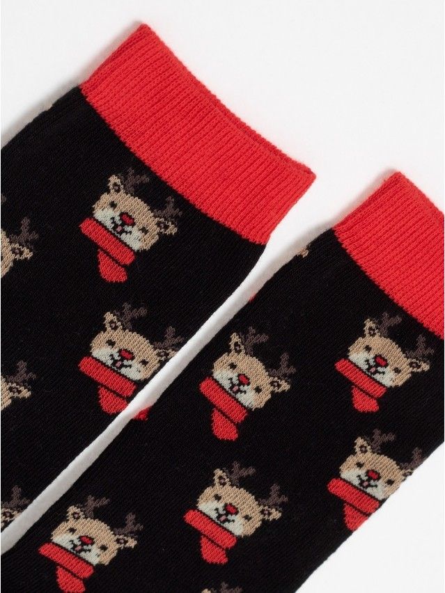 Skarpetki dziecięce CK NEW YEAR 21С-67СP, r.24-29, 908 czarny - 3