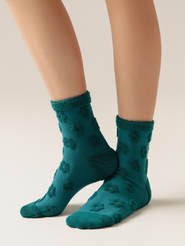 Skarpetki damskie CONTE ELEGANT COMFORT, r.36-38, 548 ciemnoturkusowy - 1