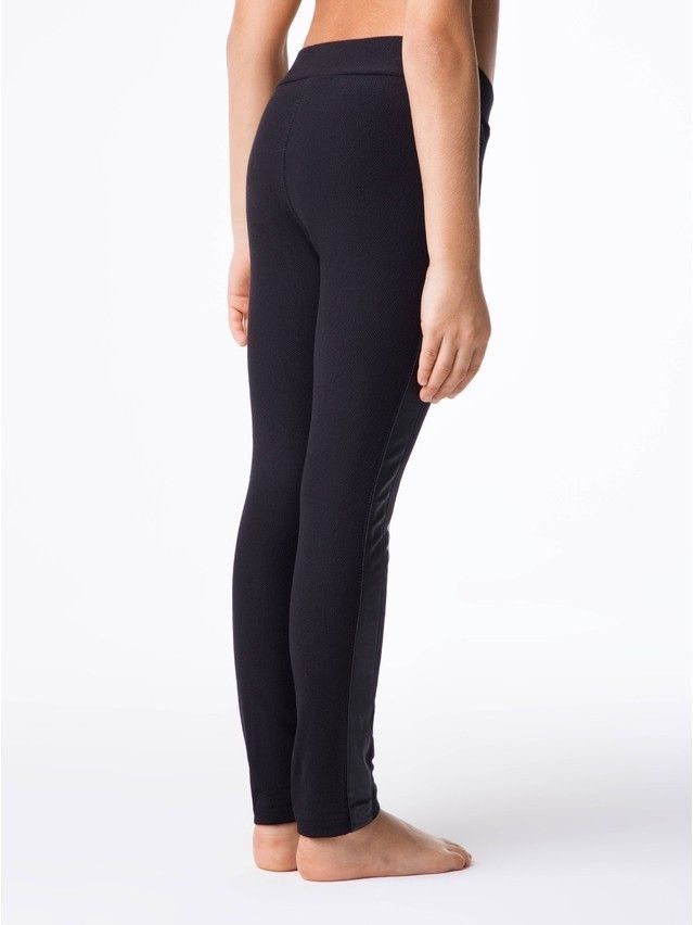 Legginsy dla dziewczynek CONTE ELEGANT MINI URBAN, r.140,146-76, nero - 4