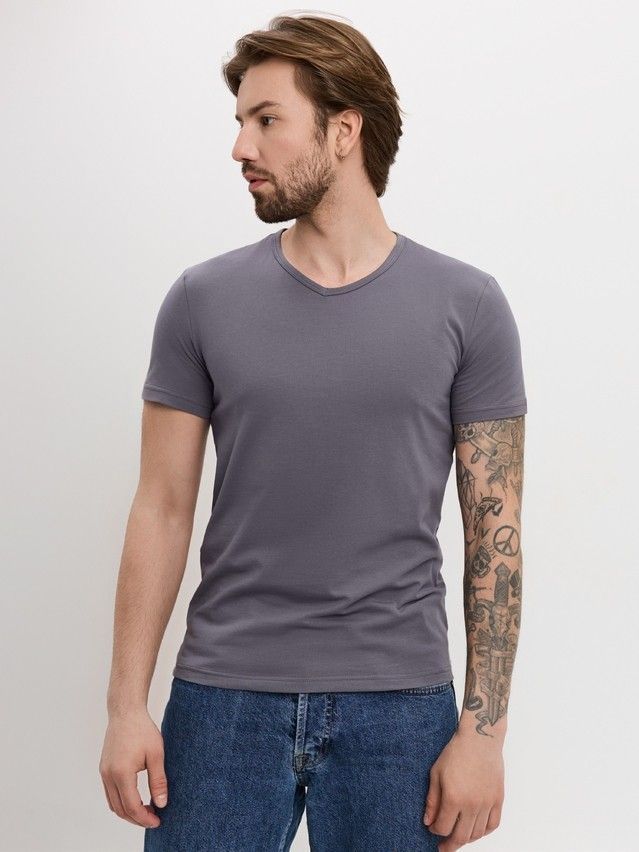 Bluza męska DW BASIC MEN MF 2025 (paczka),rozm. 170,176-100, kolor ciemnoszary - 4