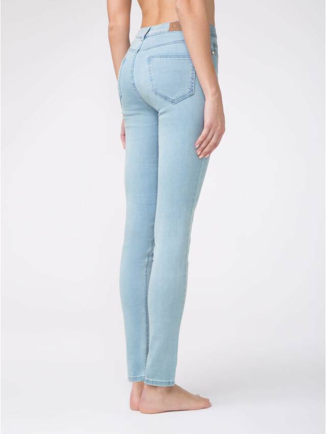 Spodnie denim CONTE ELEGANT CON-115, r.170-90, bleach blue - 2
