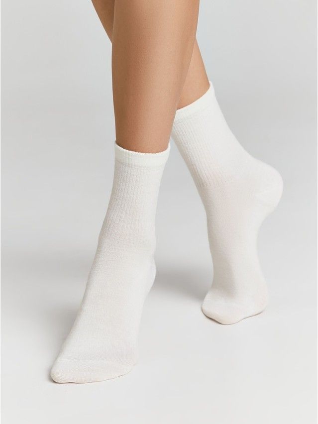 Skarpetki damskie wełniane COMFORT, r.36-38, 583 mleczny - 3