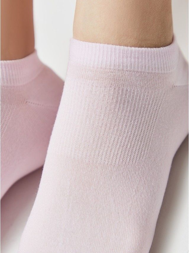 Skarpety damskie wiskozowe ACTIVE (ultrakrótkie, tencel) 15С-77СP, r.23, 079 jasnoróżowy - 5
