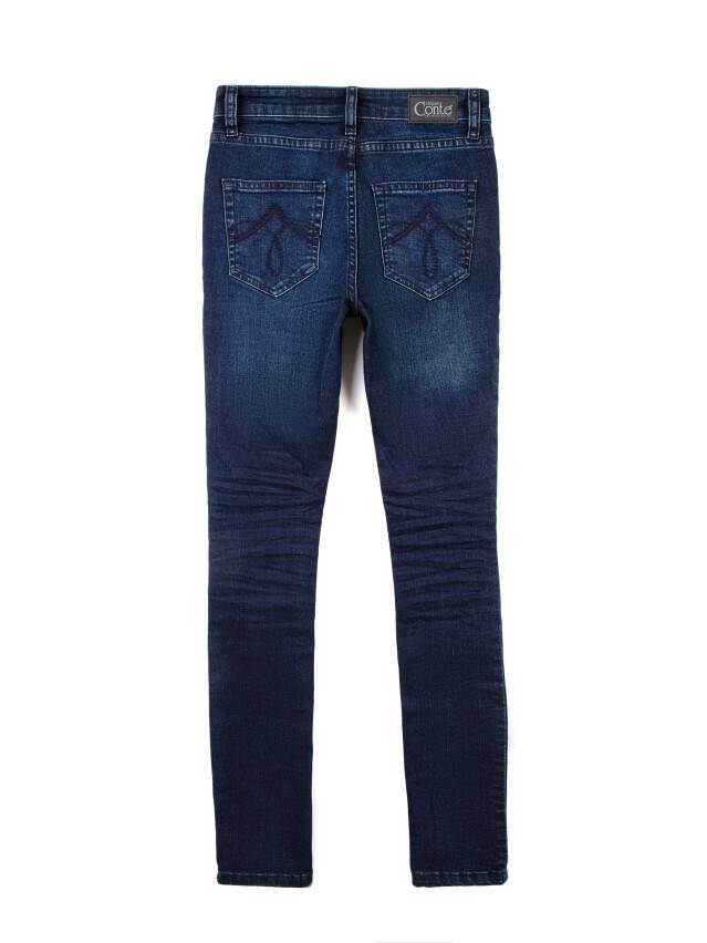 Spodnie jeansowe damskie CONTE ELEGANT 623-100D, r.170-102, ciemnoniebieski - 5