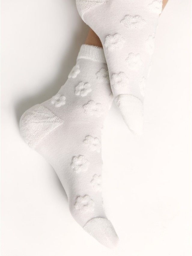 Skarpetki damskie bawełniane CE COMFORT, r.36-37, 548 mleczny - 1