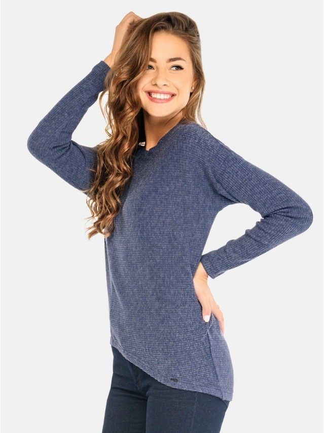 Sweter damski CELG LD 675, r.170,176-96, denim - 2