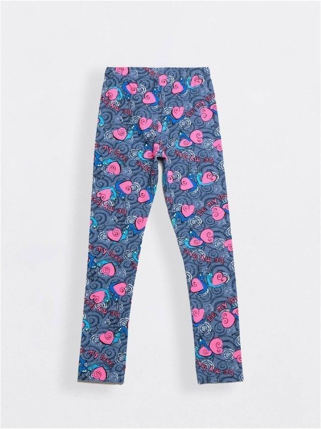 Legginsy dla dziewczynek CONTE ELEGANT WENDY, r.110,116-56, fumo-blue - 2