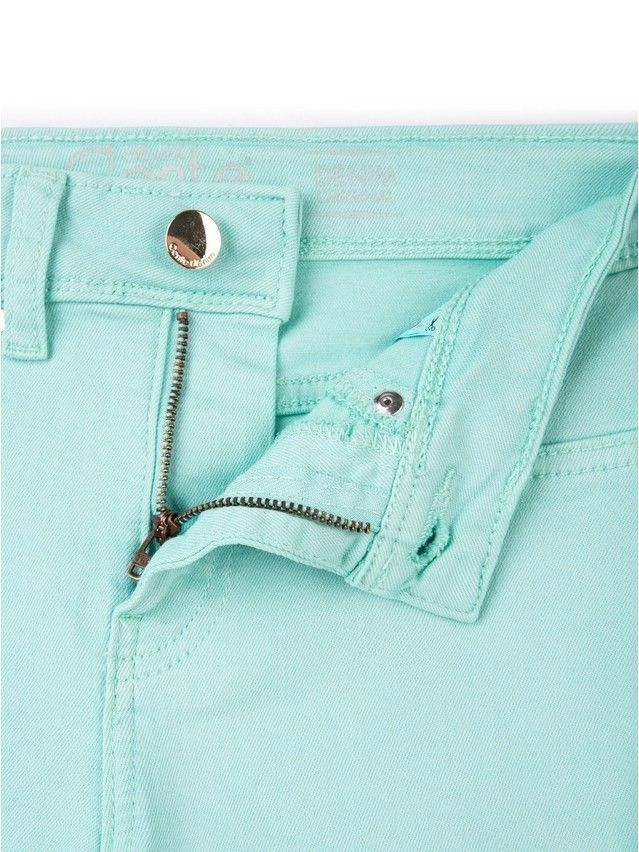 Spodnie denim CONTE ELEGANT CON-38A, r.170-90, aquamarine - 5