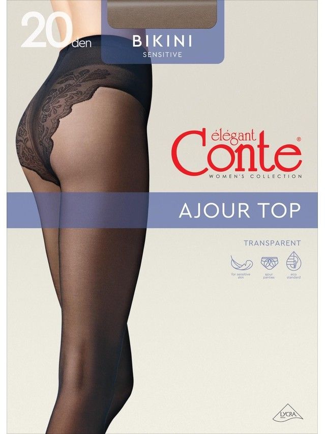 Rajstopy damskie BIKINI 20, r. 2, shade - 7