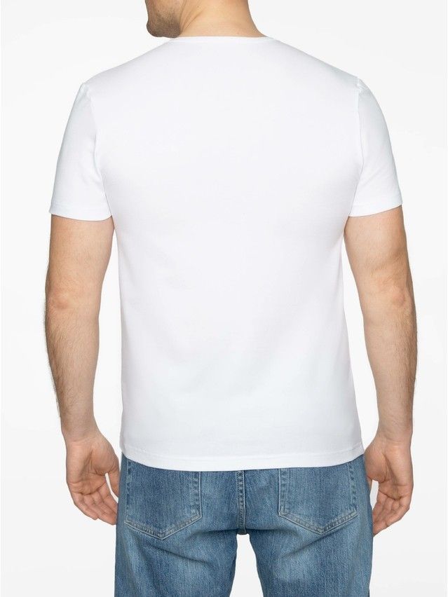 Bluza męska DW BASIC MEN MF 2025 (paczka),rozm. 170,176-100, kolor biały - 3