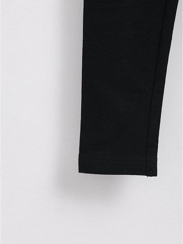 Legginsy dla dziewczynek LOLA, r. 110,116-56, nero - 4