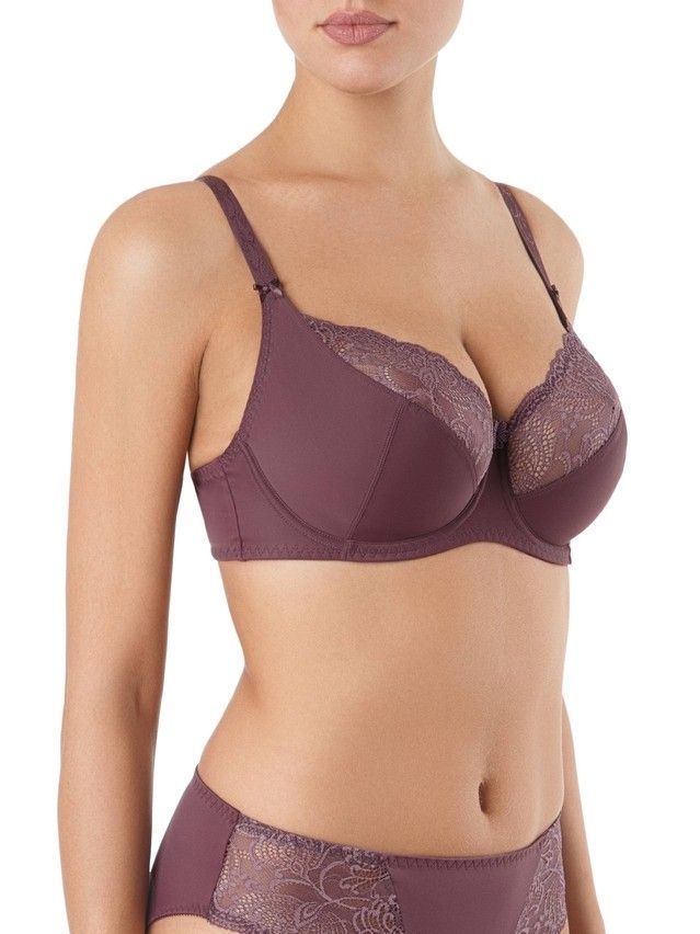 Biustonosz damski CITY STYLE RB0007, r. 75D, fioletowy - 1