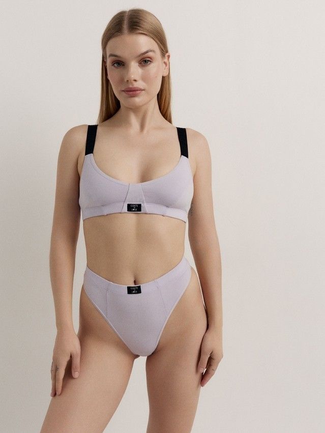 Majtki damskie CONTE ELEGANT COTTON LOVE LBR 2531, r.90/XS, lawendowy - 2