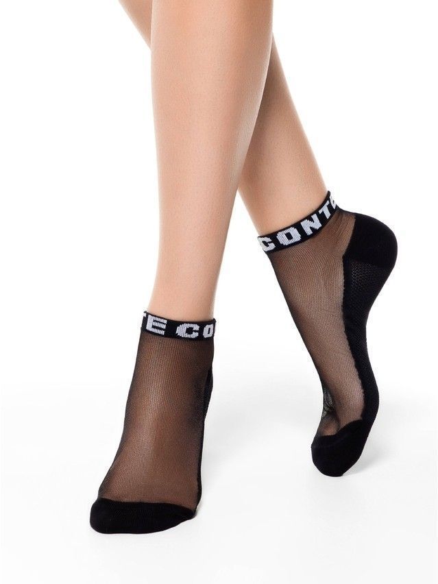 Skarpetki damskie CONTE ELEGANT FANTASY, r.36-37, 231 czarny - 1