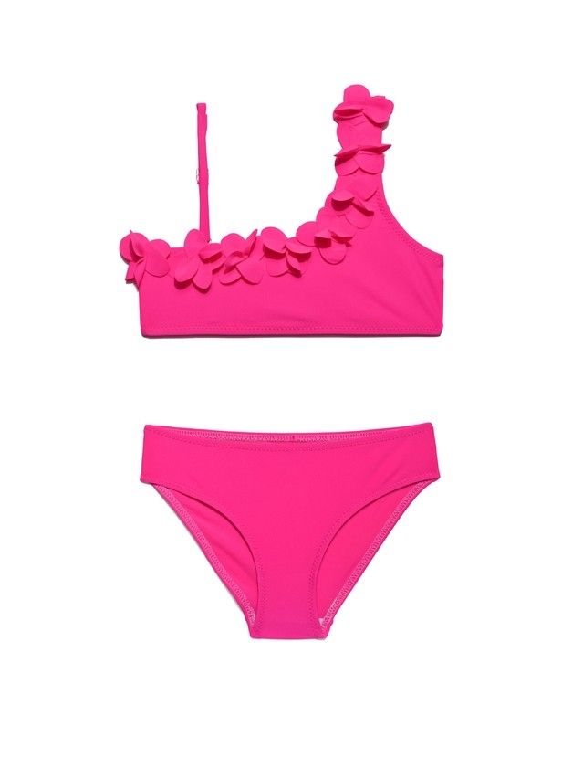 Strój kąpielowy CONTE ELEGANT SUNSET, r.122,128-60, neon pink - 2