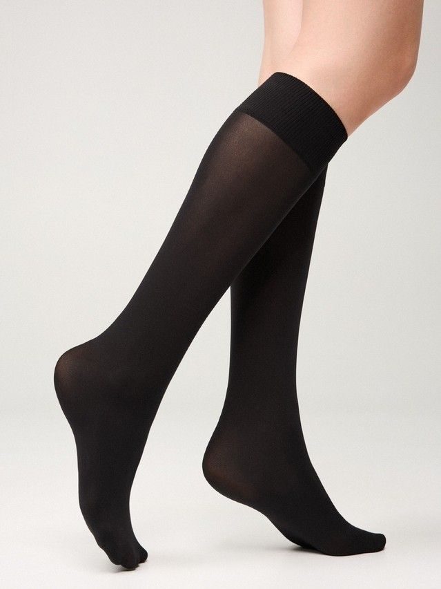 Podkolanówki CONTE ELEGANT MICROFIBRA 50 (koperta),r.36-39, nero - 3