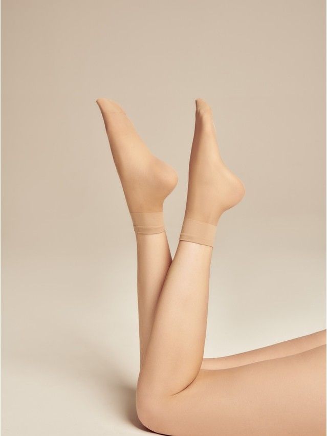 Носки женские CE SOLO 20 (2 пары) (коробка),р.23-25, natural - 1