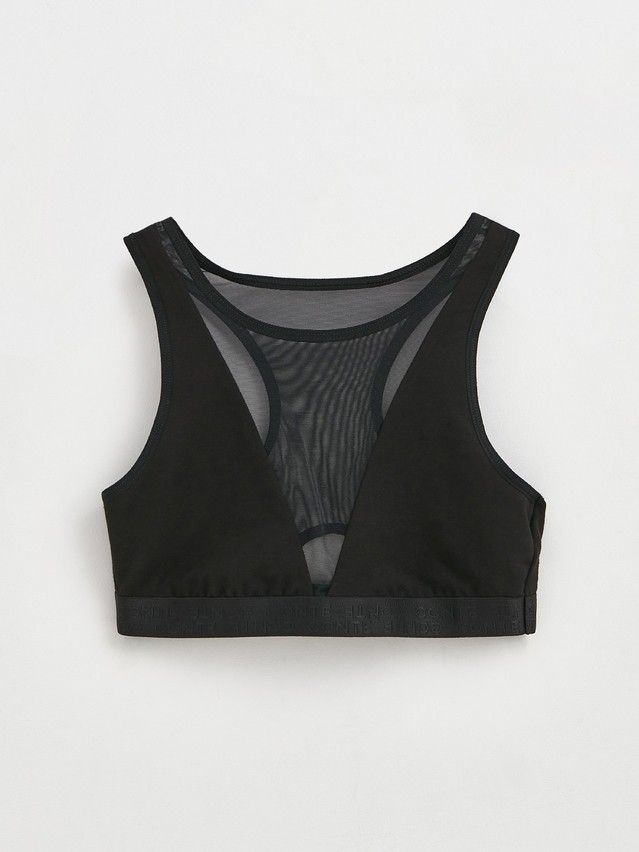 Bustier damski CE DOUBLE CONTE LBE 2258, r.170-84/XS, czarny - 1