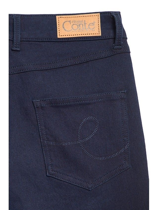 Spodnie jeansowe CONTE ELEGANT CON-90, r.170-102, ciemnoniebieski - 7