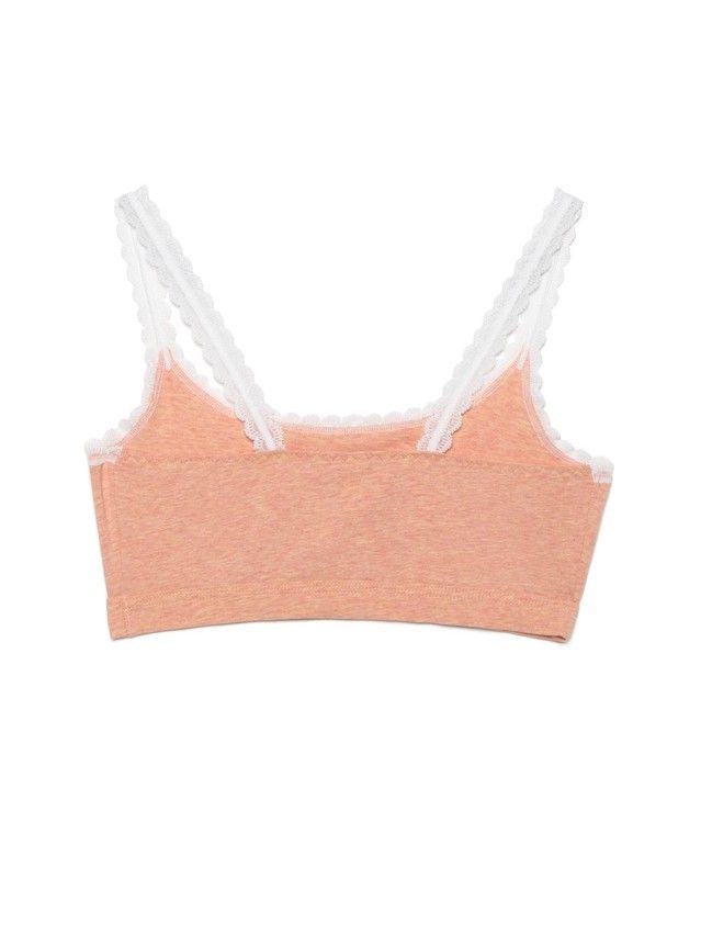 Bustier damskie VINTAGE LBE 778, r.170-84, brzoskwiniowy-biały - 6