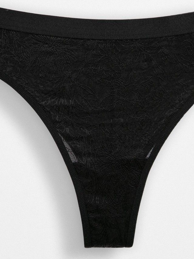 Majtki damskie CE FLORAL TATTOO LBR 2927, r.90/XS, czarny - 4