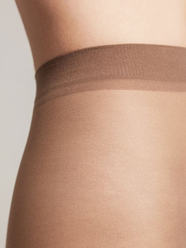 Rajstopy damskie NUANCE 15, r. 2, beige - 3