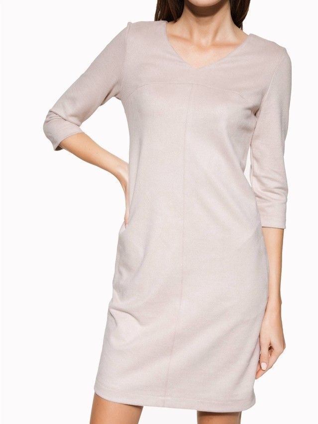 Sukienka damska CONTE ELEGANT LPL 838, r.170-96-106, beige - 1