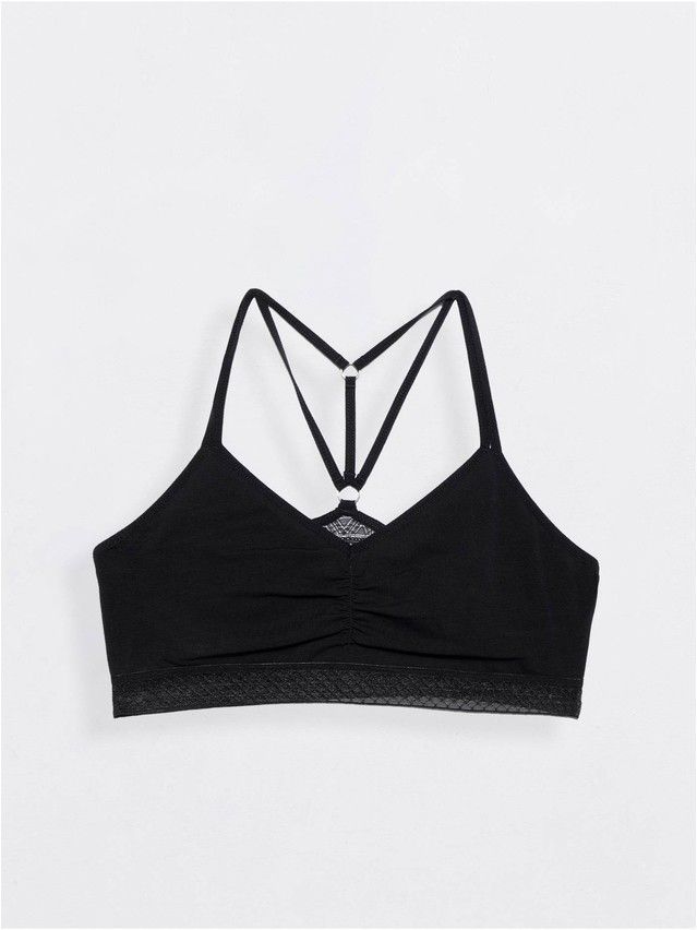 Bustier damskie MACRAMER ART LBE 773, r.170-88, czarny - 1