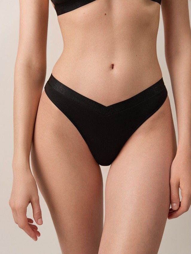 Majtki damskie CONTE ELEGANT FLEXIBLE LBR 2238, r.90/XS, czarny - 1