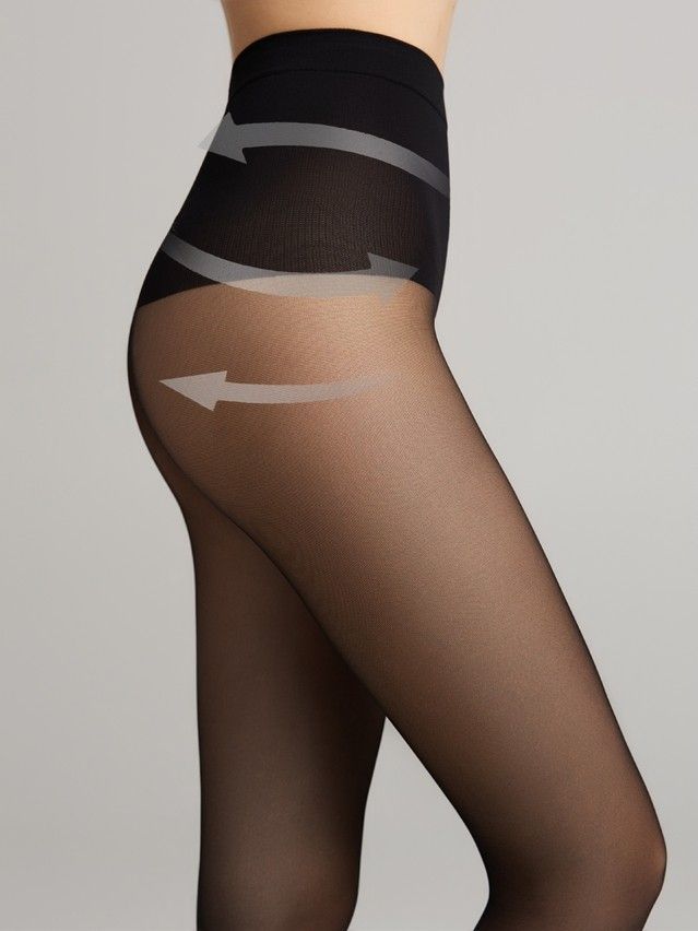 Rajstopy damskie CE SLIMFIT 20, r.2, nero - 2