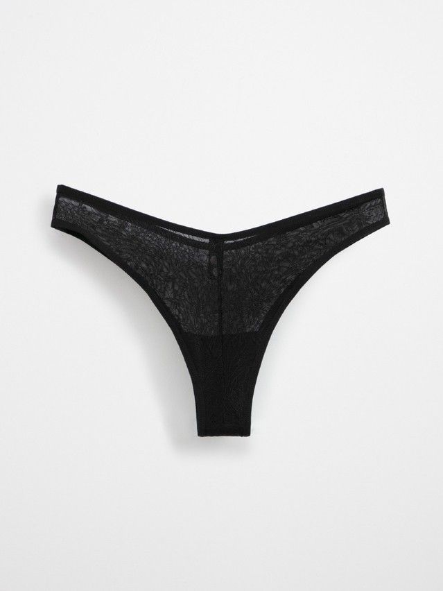 Majtki damskie CE FLORAL TATTOO LBR 2873, r.90/XS, czarny - 5