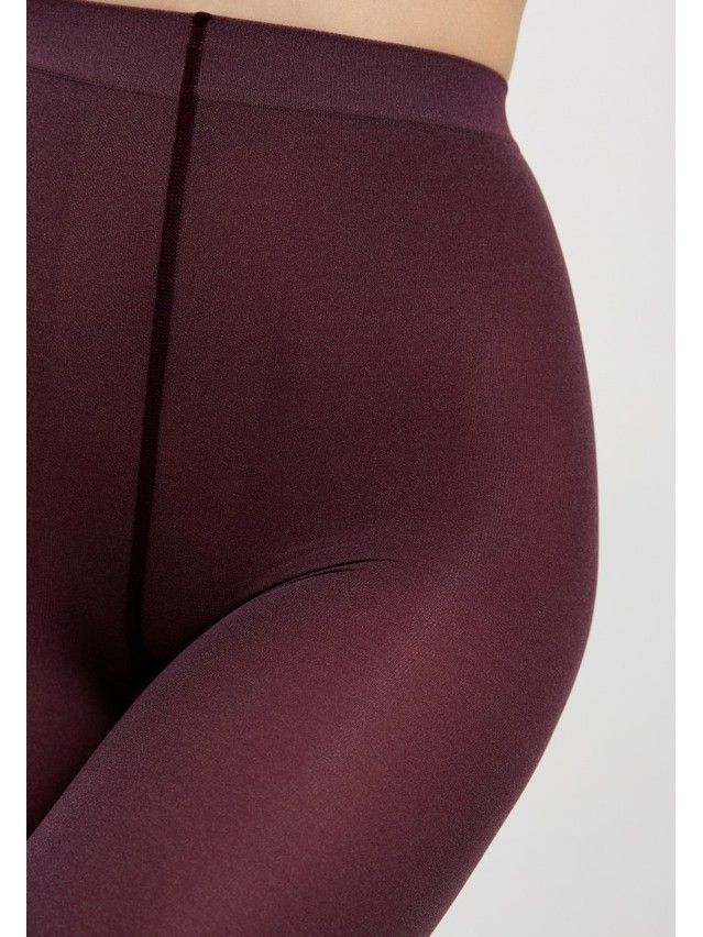 Rajstopy damskie CONTE ELEGANT TRENDY MELANGE, r.2, melanzana - 11
